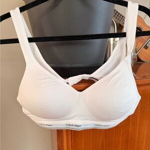 Calvin Klein Light Gray Bralette